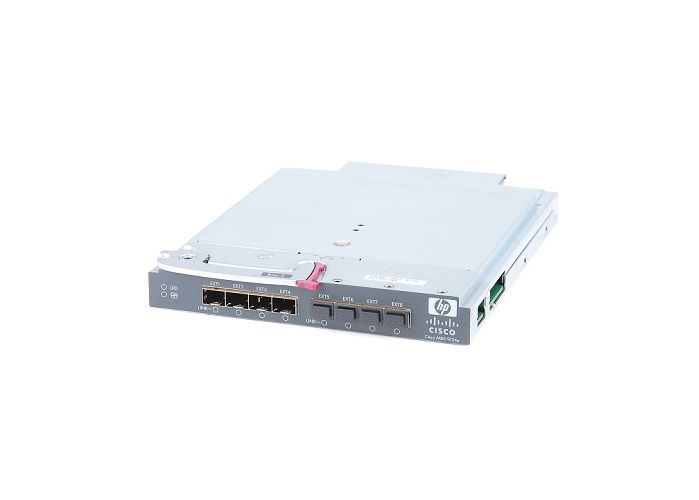 AG642A - HPE MDS 9124e Fabric Switch 24 Ports 4Gb Fibre Channel + 4 x SFP (empty) + 4 x SFP Rackmountable